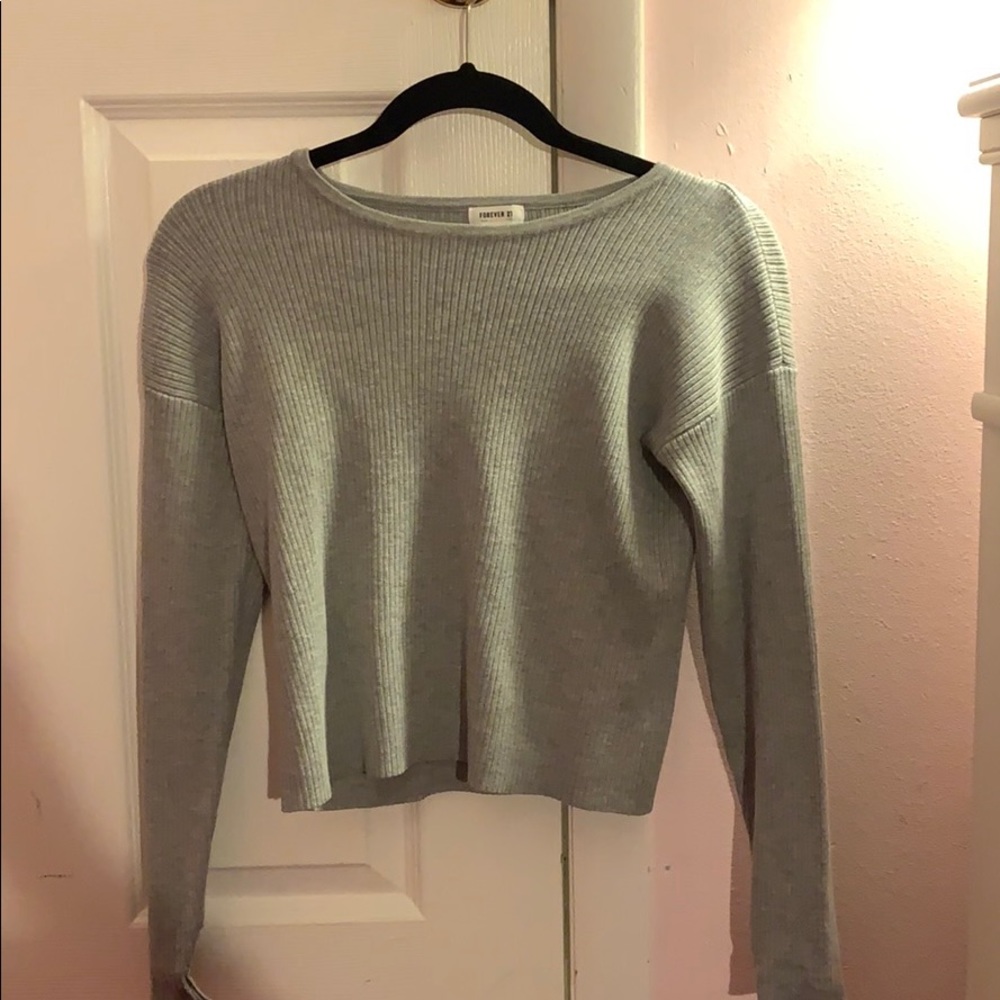 Gray Sweater